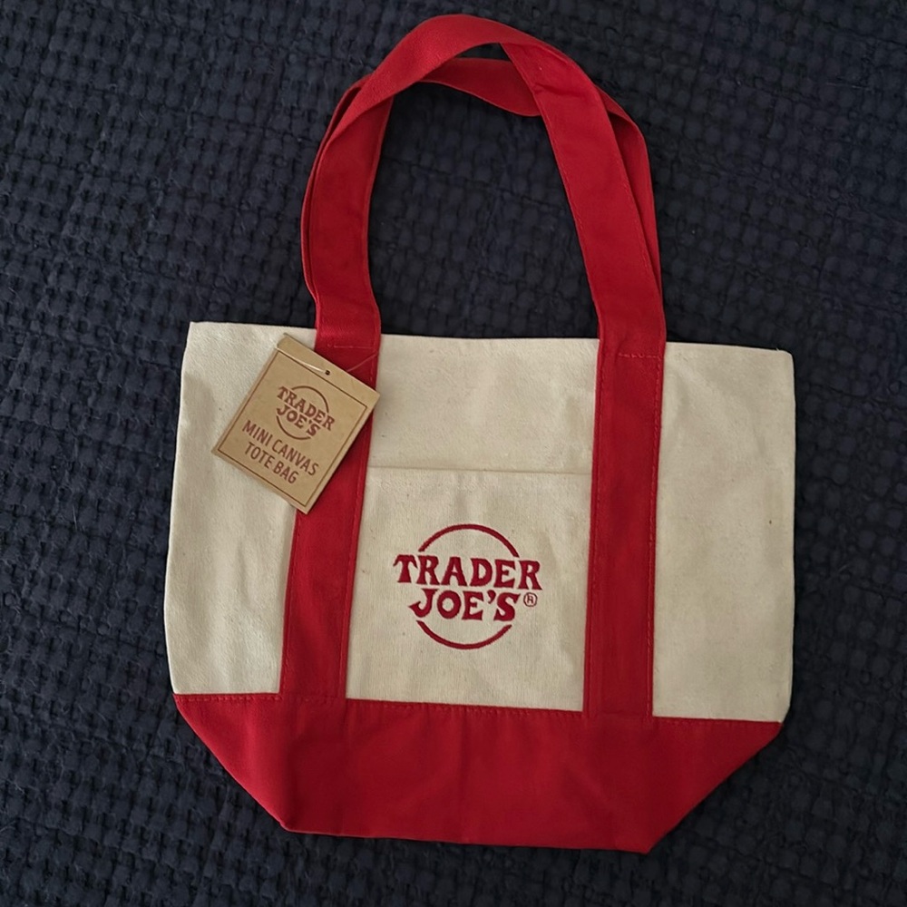 Trader Joe’s Mini Canvas Tote Bag